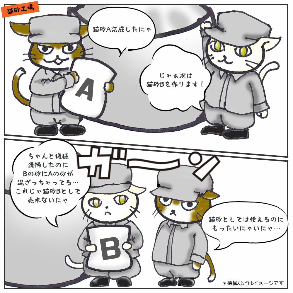 アウトレット紙の猫砂