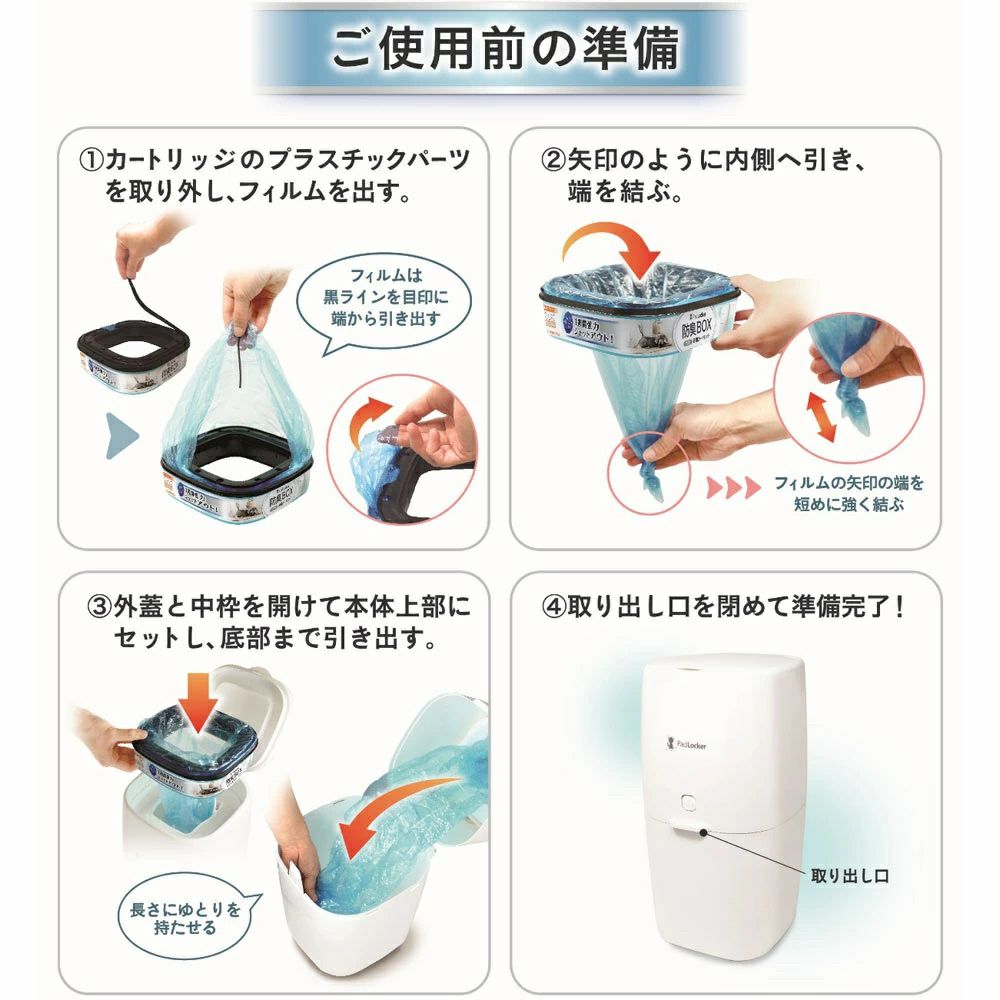 パッドロッカー　カートリッジ3個パック