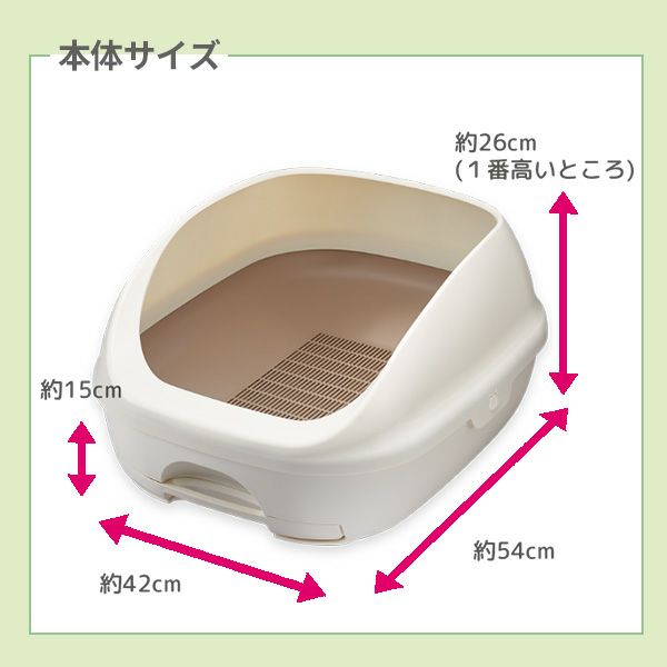 デオトイレ　ハーフカバー本体セット