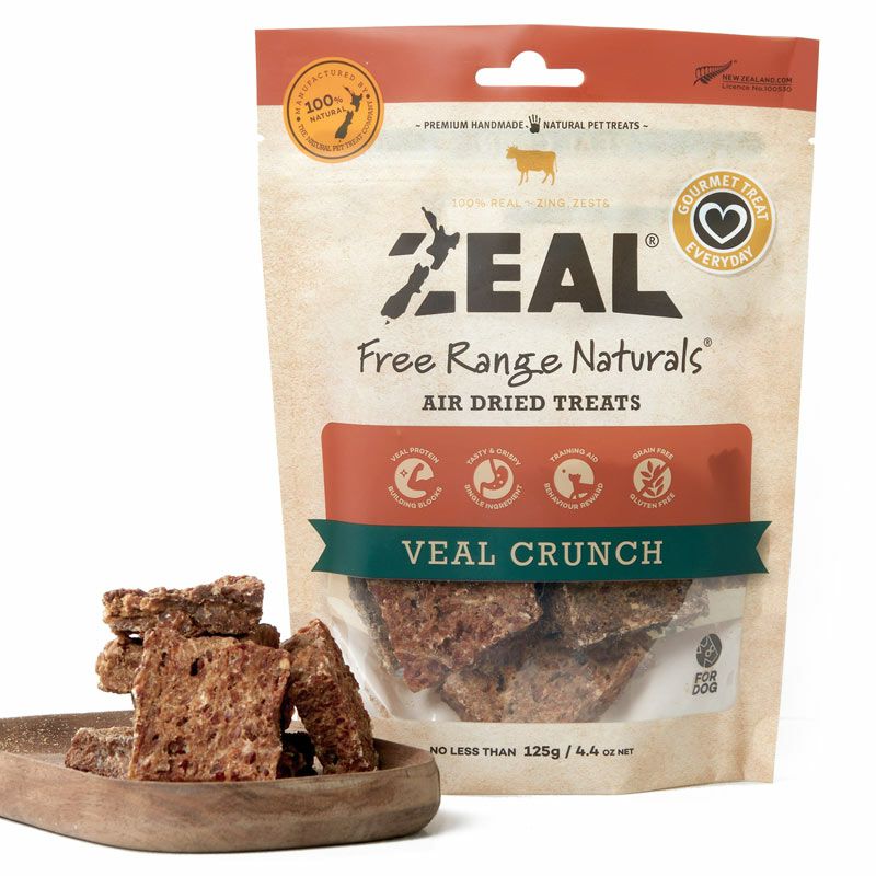ZEAL　フリーレンジ　仔牛肉のクランチ　125g