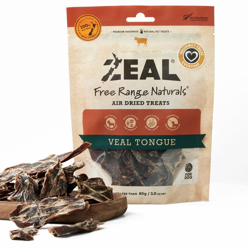 ZEAL　フリーレンジ　仔牛タン　85g